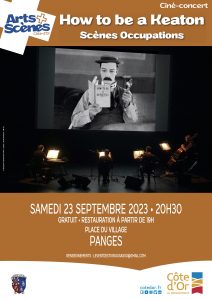 affiche ciné-concert Scènes Occupations à Panges